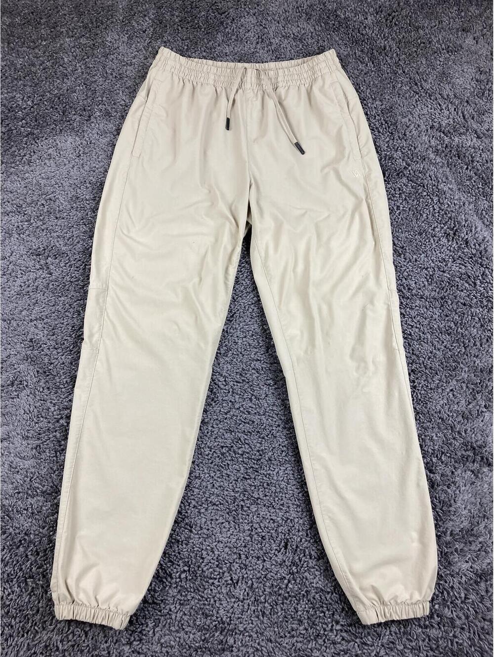 VRST Mens Limitless Joggers Medium Khaki Tan Nylon Stretch Hiking Travel Pants M